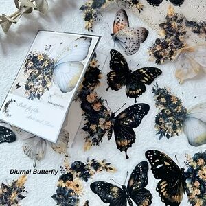 GORGEOUS FLOWER & BUTTERFLY STICKERS
